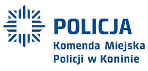 Znak graficzny Komendy Miejskiej Policji w Koninie