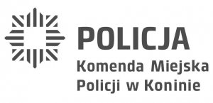 logotyp Komendy Miejskiej Policji w Koninie